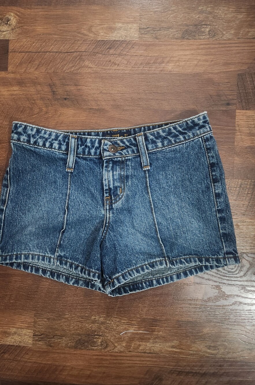 Classic Blue Denim Women's Lei Shorts